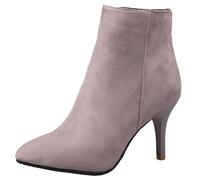 CHICMARK Bottines à talons pour femme, Rose, 52 EU