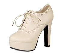 CHICMARK Escarpins à Plateforme pour Femmes à Talons Hauts