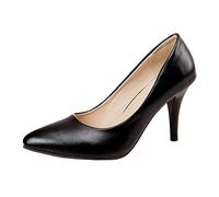 CHICMARK Escarpins élégants à bout pointu pour femme - Pour le travail et les rendez-vous, Noir , 43 EU