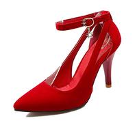 Chicmark Escarpins Habillés pour Femmes Talon Aiguille Chaussures à Bout Pointu pour Mariage