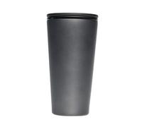 chicmic SlideCup Acier inoxydable 304 D7 x 17,5 cm 420 ml Double paroi thermique Couleur : anthracite