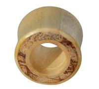 CHICNET Bois Crocodile du Tunnel en Bois Clair Incrustation de Bois Sombre Rang Tunnel Branchez Expander Tribal Organique