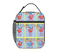 Chico Anime Bon Bon Sac à déjeuner isotherme réutilisable pour l'extérieur, le bureau, le pique-nique 25,4 x 10,2 x 20,3 cm