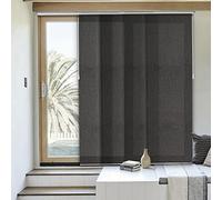 CHICOLOGY Panneaux coulissants réglables, Parfaits Stores verticaux pour Grandes fenêtres, espaces Ouverts Plus séparateurs de pièce Longueur Coupable, Largeur de Piste x 243,8 cm Hauteur de Salle de