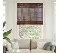 CHICOLOGY Stores en Bambou, Stores Romains pour fenêtres, Stores Romains, Stores de fenêtre pour Maison, terrasse, Stores et ombrages, Pare-Soleil de fenêtre, 73,7 x 162,6 cm (l x H), Buffle