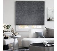 CHICOLOGY Stores Romains en Polyester pour fenêtres de Maison, Gris (Lexington Pebble), 91,4 x 183 cm (occultants)