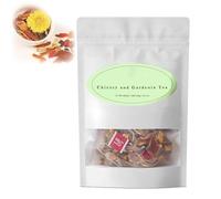 Chicory and Gardenia Herbal Tea, Dandelion Wolfberry Teabag, Individually Packed 20 Bags, Caffeine-Free, Sugar-Free, Vegan Bags with Herbal Ingredients (1 bag,A)