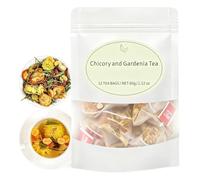 Chicory and Gardenia Tea, Chicory and Gardenia Honeysuckle Liquorice Herbal Tea, Natural Sugar-Free Blend. (1Pack)