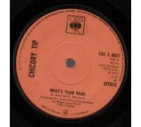 CHICORY TIP - WHAT'S YOUR NAME 7" (45) UK CBS 1972 SOLID LABEL DESIGN B/W MEMORY (CBSS8021)