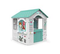 Chicos - Centre Vétérinaire | Maison de Jardin pour Enfants +24 Mois | Cabane Extérieure avec 11 Accessoires Vétérinaire | Facile à Monter, Robuste et Durable | Jouet Imaginatif (89619)