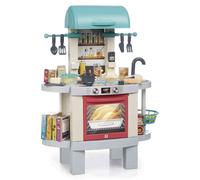 Chicos - Cuisine Enfant 2en1 Deli Kitchen | Dinette | Barbecue | Système photochromique avec véritable Effet de Cuisson, lumières et Sons | pour Les Enfants de 3 4 5 Ans (85104)