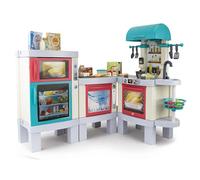 Chicos - Cuisine Enfant 2en1 Deli Kitchen XL | Dinette Entants | Barbecue | Système photochromique avec véritable Effet de Cuisson, lumières et Sons | pour Les Enfants de 3 4 5 Ans (85124)