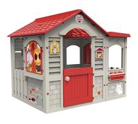Chicos - Grand Cottage Maison | Cabane de Jardin pour Enfants +24 Mois | Fabriqué en Plastique Robuste et Durable avec Montage Facile. Dimensions de la Maison : 122 x 103 x 104 cm (89627)