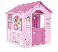 Chicos - La Maison Pink Princess | Maison Extérieur Enfant | Cabane de Jardin pour Enfants | Robuste et Durable avec Montage Facile +24 Mois | Rose (89613)