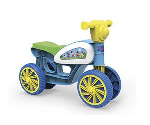 Chicos - Mini Custom Peppa Pig | Moto pour enfant 1-2 ans | Porteur Bebe dès 10-24 Mois à trotteur bébé | Moto draisienne avec 4 roues (36030)