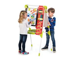 Chicos - Mon Tableau d'Artiste Magnétique. Tableau Enfant 2en1. Pour feutres effaçables et craies de couleurs. 96 accessoires inclus. +36 mois.Ref. 52172, 52172