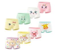 Chicpant Lot De 8 Boxer Fille Coton Culotte Fille Boxer Enfant Coton Boxer