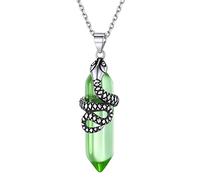 ChicSilver Collier en argent 925 avec pierre de naissance 12 mois 45+5 cm réglable avec boîte cadeau, Argent sterling, Argent
