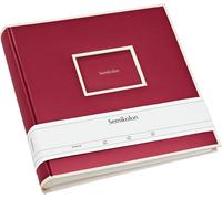 Chicslick-350197 Album Jumbo - 30 X 30 Cm, 100 Pages Couleur Crème, Pour Photos 10 X 15, Papier Vélin - Bordeaux Foncé[J324]