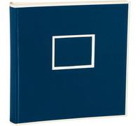 Chicslick-351095 Album Jumbo - 30 X 30 Cm, 100 Pages Couleur Crème, Pour Photos 10 X 15, Avec Papier Vélin - Bleu Marine[J353]