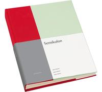 Chicslick-364813 Album Photo Medium Cutting Edge - 21,1 X 25,5 Cm, 80 Pages Blanc Crème, Pour 160 Photos - Cer Pistache[J867]