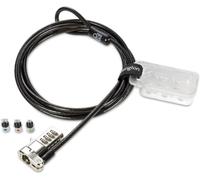 ChicSlick-- Câble De Sécurité À Combinaison Universel 3-En-1 Pour Ordinateur Portable, Câble Antivol De 1,8 M En Acier Carbone, K62316Ww[X2544]