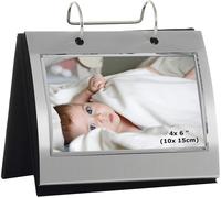 Chicslick-Couleur Argenté Debout Flip-Peut Contenir 50 Album De Photos De 15 X 10 Cm[J577]