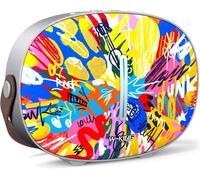ChicSlick-Enceinte Bluetooth Puissante, T8Ii Haut Parleur Bluetooth Chantier Boombox Speaker, Basses Profondes Et Son Clair, Bt5.4/Disque U/Aux, Led, Grande Party Enceinte (Peinture)[X386]