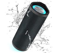 ChicSlick-Enceinte Portable Bluetooth, Enceinte Puissante Avec Étanche Ipx7, Enceinte Sans Fil Et Lumière Led Bluetooth, Lecture 40H, Tf Carte, Basses Profondes Pour Les Voyages, L'Extérieur[X1130]
