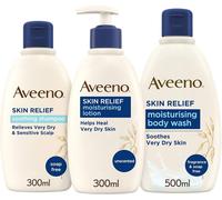 Chicslick-Ensemble De Shampooing Apaisant (300 Ml), Lotion Hydratante (300 Ml), Gel Douche Hydratant (500 Ml), Convient Aux Peaux Très Sèches Et Sensibles Et Au Cuir Chevelu[X288]