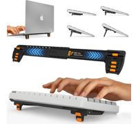 ChicSlick-Esc Flip Pro Support De Clavier D'Ordinateur Pour Bureau, Élévateur De Clavier Inclinable Réglable Pour Une Saisie Ergonomique, Rehausseur De Clavier Minimaliste Avec Pieds Antidér[X2497]