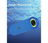 ChicSlick-Haut-Parleur Bluetooth Portable, Haut-Parleurs D'Extérieur Sans Fil Étanches Avec Lumière Led, Basses Améliorées, Ipx7 Flottant, 40 Heures De Lecture, Carte Tf, Véritable Stéréo Sa[X270]