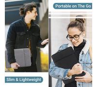 ChicSlick-Housse Ordinateur 13 Pouces Pochette,Étanche Housse Pour Macbook Air 13 Pouces M4 M3 M2 M1 2025-2017,Macbook Pro 14/13 Pouces M4 M3 M2 M1 2025 2024-2012 Etc 13.3 Portable Protectio[X204]