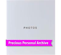 Chicslick-Jocelyn Album Photo Simple Et Classique À 400 Pochettes Pour La Maison Et Le Bureau Avec Poche De Rangement Pour Cd, 34 X 30,5 X 3,8 Cm (L X L X H) Pour Afficher Des Photos De 1016[J531]
