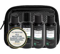 Chicslick-Kit Volume Express ¿ Routine Cheveux Fins & Plats ¿ 4x100ml Voyage (Shampoing, Masque, Fluide, Détox) ¿ Densité, Brillance & Légèreté ¿ Vegan, Sans Sulfate, Made In France[X238]