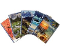 Chicslick-Lot De 10 Albums À Poches 10 X 15 Pour 400 Photos (40 Photos Cad) Avec Mémo, Couverture Souple Personnalisable, Clear 10 X 15/20[J364]