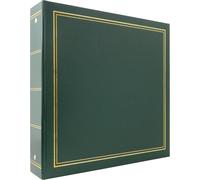 Chicslick-Mbi Library Collection Album Photo 400 Pochettes 10 X 15 Cm En Vinyle Vert[J118]