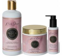 Chicslick-Noia Hair - Coffret Prestige Capillaire Gamme Remedy - Trio Shampoing + Masque + Sérum Kératine & Biotine[X659]