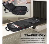 ChicSlick-Sac À Dos Pour Ordinateur Portable 18 Pouces Pour Homme, Sac À Dos Scolaire Étanche Grande Taille Avec Port De Chargement Usb Pour Hommes, Étudiants, Garçons Et Adolescents, Noir[X2460] Noir