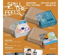 Chicslick-Seventeen 12th Mini Album [Spill The Feels] Version Aléatoire Standard + Précommande Svt Photocards[J1187]