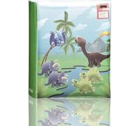 Chicslick-Slip In Les Dinosaures Mignons Des Enfants Dans La Scène Préhistorique 200 Porte 6x4 "/ 15x10cm Photo Album[J176]