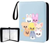 Chicslick-Stray Kids Photocard Binder, Skz Skzoo Cartoon Photocards Holder, Stray Kids Porte Cartes Photo, Straykids Cartes À Collectionner Album 400 Pochettes, Cadeaux Kpop Merch[J374]