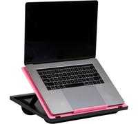 ChicSlick-Support Pour Ordinateur Portable - Plateau De Lit - Pliable - Portable - En Plastique - Rose - 37,5 X 27,9 X 18,5 Cm (L X L X H)[X2603]