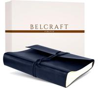 Chicslick-Tivoli Album Photo En Cuir Recyclé De Fabrication Artisanale Italienne, A4 (23x30 Cm) Bleu[J377]