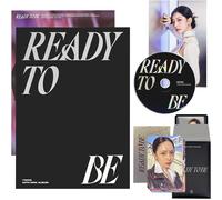 Chicslick-Twice - 12th Mini Album [Ready To Be] (To Ver.) Photobook + Cd-R + Folded Poster + Postcard + Mes Photocard + Photocard + Photocard Set + Poster + 1 Pvc Card[J802]