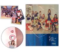 Chicslick-Twice - 4th Mini Album [Signal] (C Ver.) Cd + Photobook + Photocard + Special Photocard + Photo + 2 Pin Button Badges[J588]