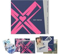 Chicslick-Txt The 2nd Album Repackage - The Chaos Chapter Fight Or Escape [ Fight Together Ver. ] Diary Post Card + Photobook + Cd-R(Jewel Case) + Photo Card + Sticker + Mini Poster[J651]