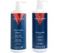 Chicslick-Valquer Profesional Pack Shampooing + Masque Total Repair Effet Glace (1l. 2 Unité). Sans Sel. Sans Silicone Et Sans Sulfate. Cheveux Abîmés Et Secs.[X586]