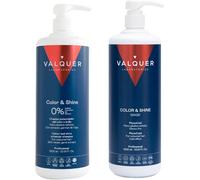 Chicslick-Valquer Profesional Pack Shampooing + Masque Total Repair Effet Glace (1l. 2 Unité). Sans Sel. Sans Silicone Et Sans Sulfate. Cheveux Abîmés Et Secs.[X586]