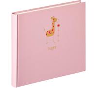 Chicslick-Walther Album De Bébé Mon Baptême Bébé Animal Design, Rosa, 28 X 3 X 25 Cm[J504]